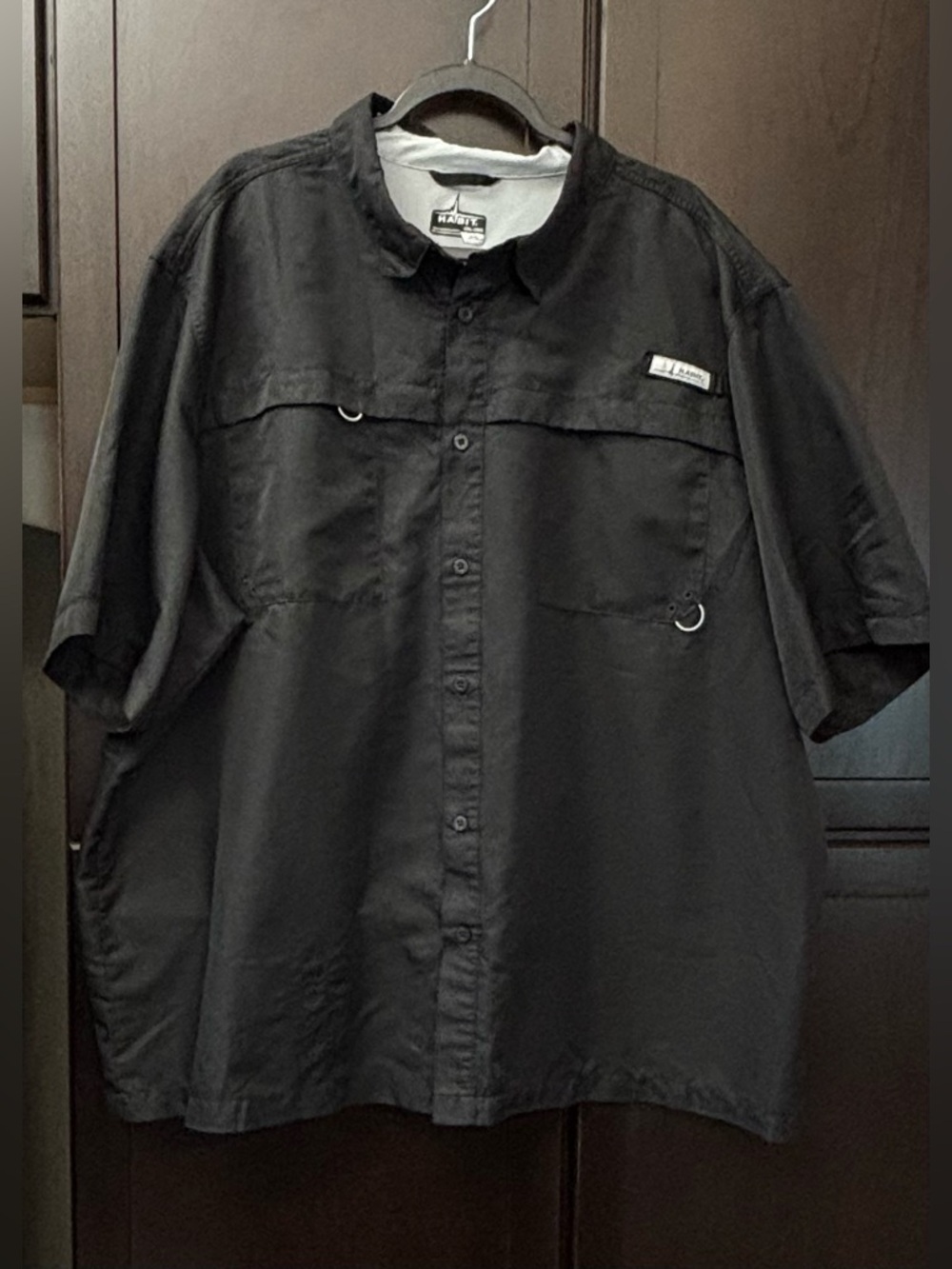 Habit Rivershirt Black